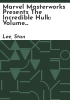 Marvel_Masterworks_presents_The_Incredible_Hulk