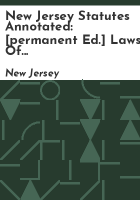 New_Jersey_statutes_annotated