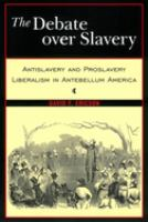 The_debate_over_slavery
